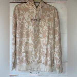 Gymshark Hoodie in cameo Beige and Off-White